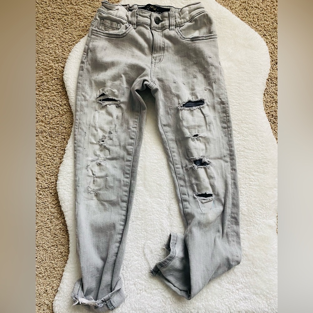 Boys Jordan Craig Destroyed Jeans